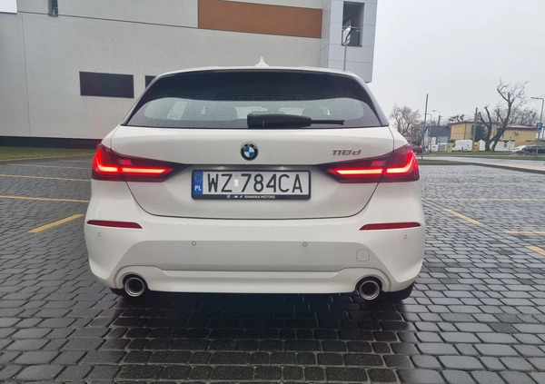 BMW Seria 1 cena 85000 przebieg: 98784, rok produkcji 2020 z Białystok małe 67